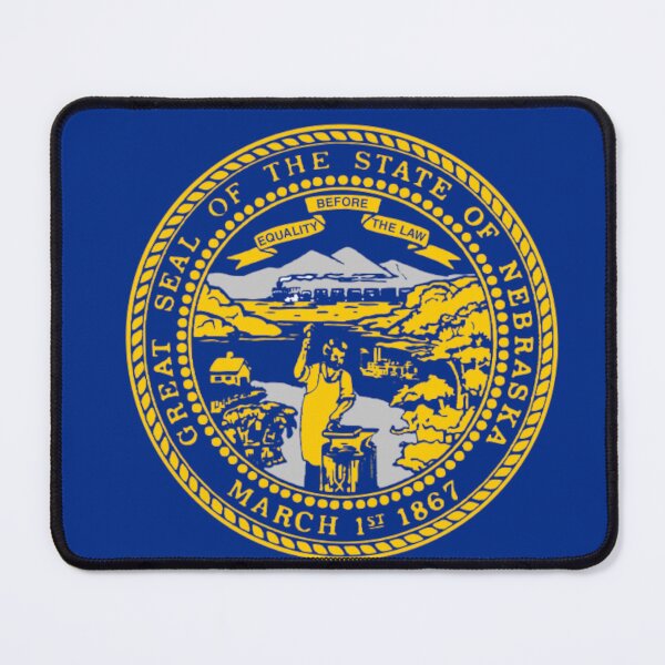 Item preview, Vintage Nebraska Flag - Distressed Retro Style designed and sold by youngVl.