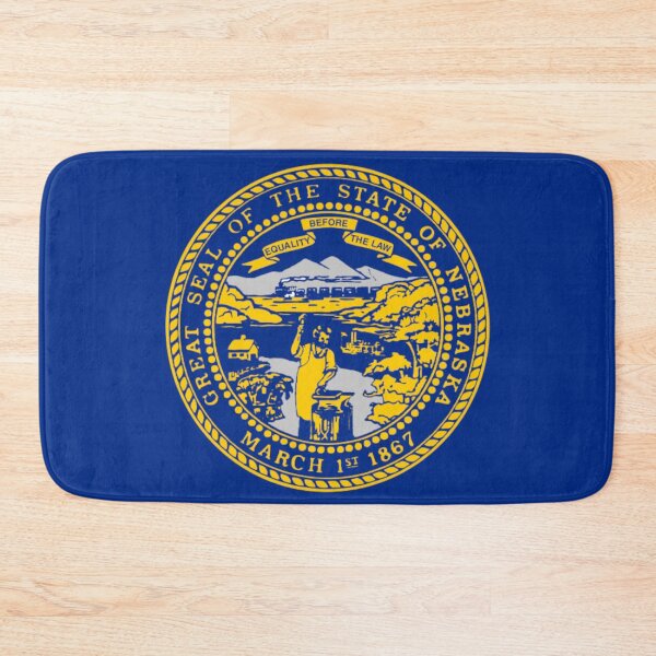 Item preview, Vintage Nebraska Flag - Distressed Retro Style designed and sold by youngVl.