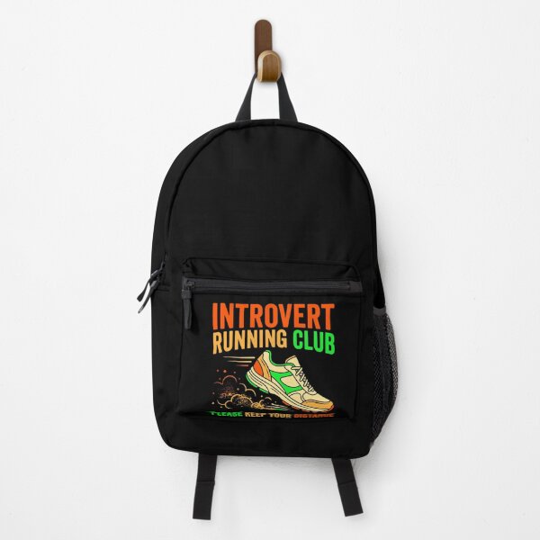 Item preview, Introvert Running Club Please Keep Distance Funny Runner Gift designed and sold by ShetuAhsan.