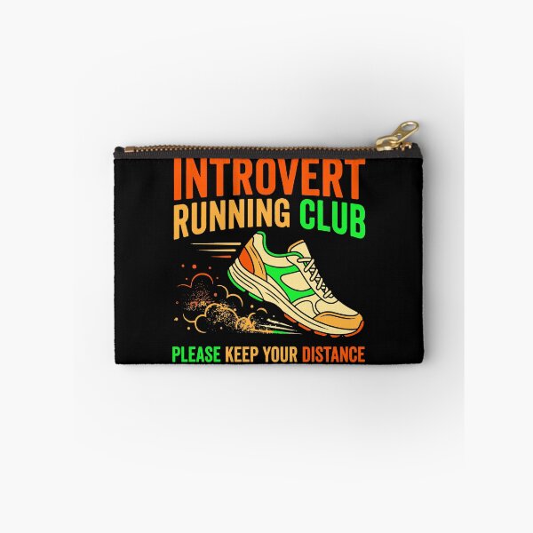 Item preview, Introvert Running Club Please Keep Distance Funny Runner Gift designed and sold by ShetuAhsan.