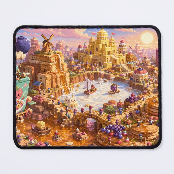 Item preview, Breakfast Kingdom of Pancakes and Berries designed and sold by pixelpopplanet.