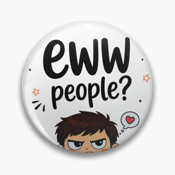 Item preview, Eww People Cute Introvert Humor designed and sold by SurrealSproutz.