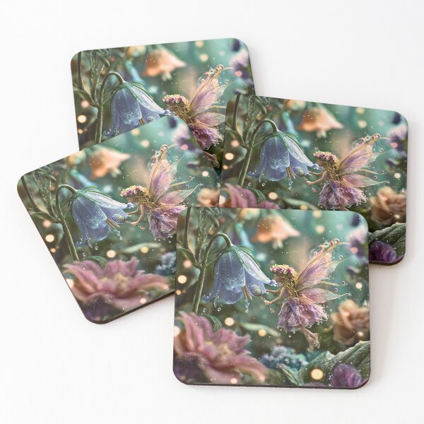 Item preview, Fairy Gathering Morning Dew Magic designed and sold by Storybook Botanica.