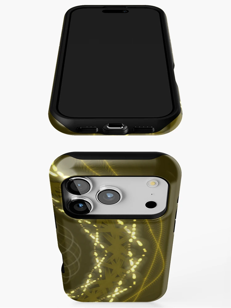 Thumbnail 3 of 4, iPhone Case, Concentric Rings Geometric Pattern designed and sold by EsmArtUniverse.