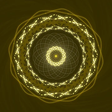 Artwork thumbnail, Concentric Rings Geometric Pattern by EsmArtUniverse