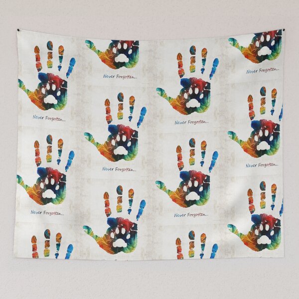 Item preview, Never Forgotten Cat Memorial The Rainbow Bridge Art Cats Gift designed and sold by Sharon Cummings Art.