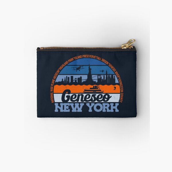 Item preview, Geneseo New York Sunset Retro Vintage Local Pride Logo designed and sold by CRHPOD20.
