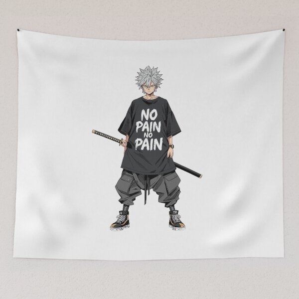 Item preview, Lightning Assassin Streetwear Anime Style designed and sold by nyxium-art.