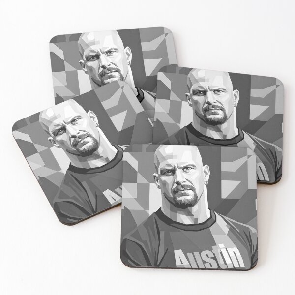 Item preview, Steve Austin, frío como la piedra. Escala de grises. designed and sold by Japanese art.