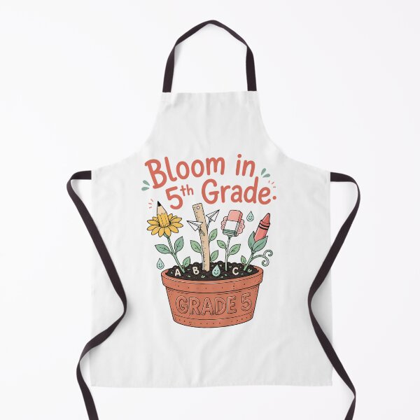 Item preview, Bloom in 5th Grade Cute Boho Back to School designed and sold by chattsuede.