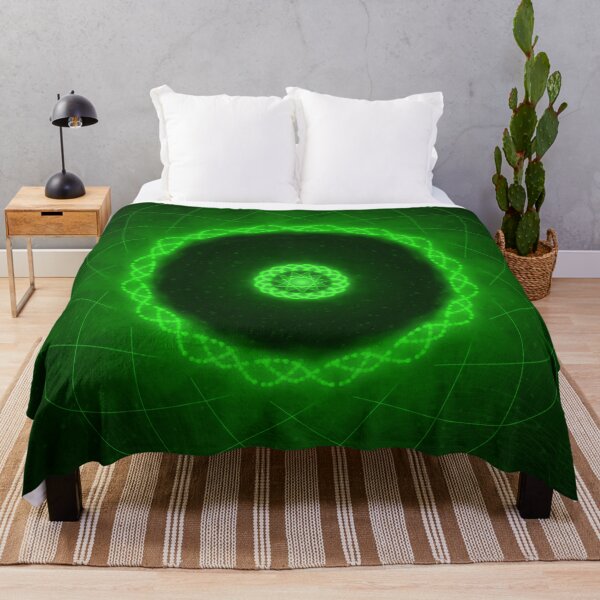 Item preview, Neon Green Abstract Circular Pattern designed and sold by EsmArtUniverse.
