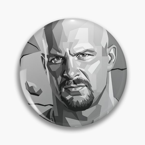 Item preview, Stone cold Steve Austin Grayscale  designed and sold by Japanese art.