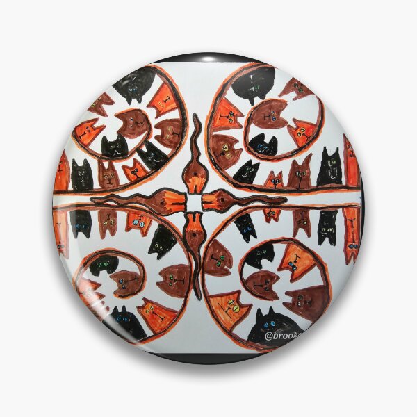 Item preview, Cat Mandala  designed and sold by DancingCreek.