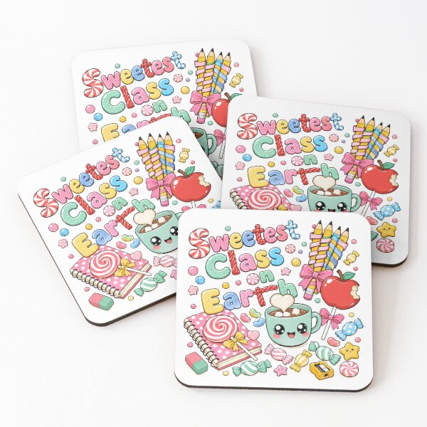 Item preview, Sweetest Class On Earth Kawaii Teacher School Supplies designed and sold by chattsuede.
