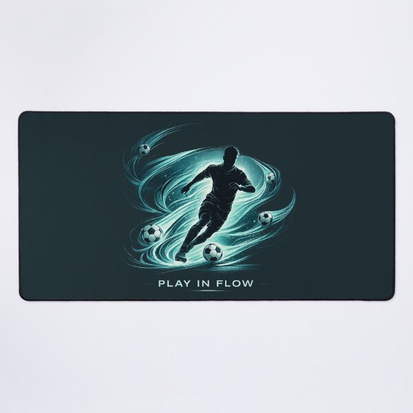 Item preview, Play in Flow – Fluid Football Soccer Motion Art | Premium Athletic Streetwear Graphic designed and sold by warlistop.