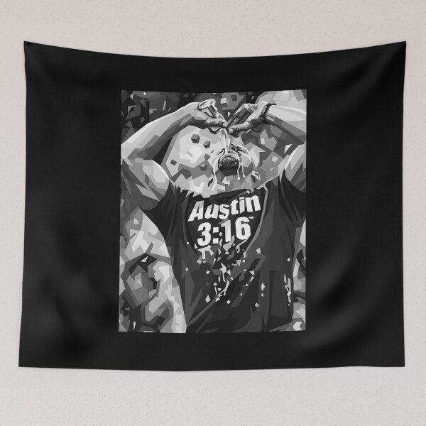 Item preview, Stone cold Steve Austin Grayscale  designed and sold by Japanese art.