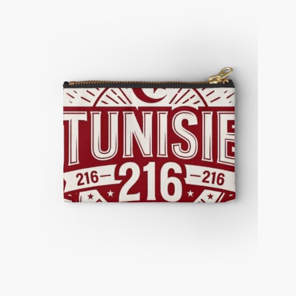 Item preview, Tunisia 216 Proudly Tunisian Vintage Tunisia Pride Retro Badge designed and sold by Salma.Store.