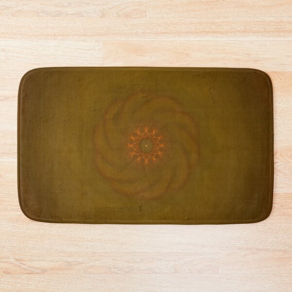 Item preview, Amber Spiral Abstract Pattern designed and sold by EsmArtUniverse.