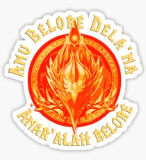 Bal'a dash, malanore Sticker