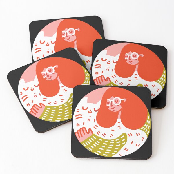 Item preview, kitty women earhuggies circle designed and sold by daleboser.