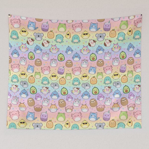 Item preview, Super Cute Kawaii Plushes designed and sold by FunFitsFactory.