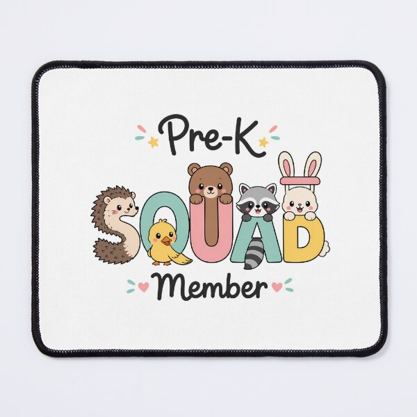 Item preview, Pre K Squad Member Kawaii Cartoon Animals designed and sold by chattsuede.