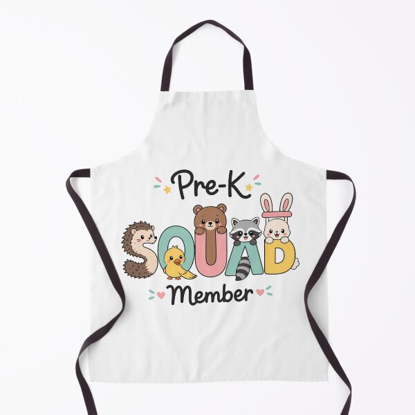 Item preview, Pre K Squad Member Kawaii Cartoon Animals designed and sold by chattsuede.