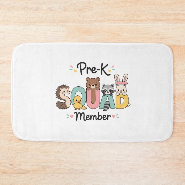 Item preview, Pre K Squad Member Kawaii Cartoon Animals designed and sold by chattsuede.