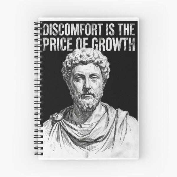 Item preview, Marcus Aurelis: Discomfort Is The Price Of Growth designed and sold by StoicPillar.