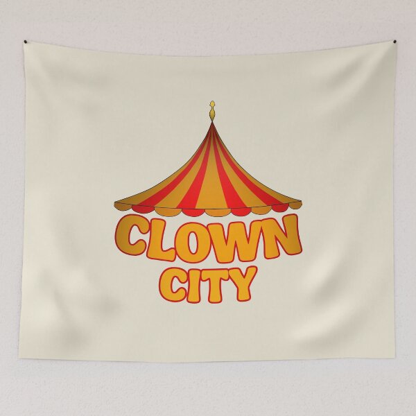 Item preview, Clown City designed and sold by EsmArtUniverse.