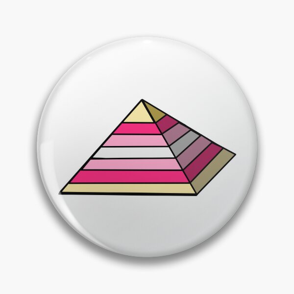 Item preview, Pyramid Pride Flag Pangender designed and sold by HarveyHandcraftsandDesigns.