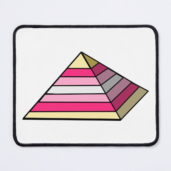 Item preview, Pyramid Pride Flag Pangender designed and sold by HarveyHandcraftsandDesigns.