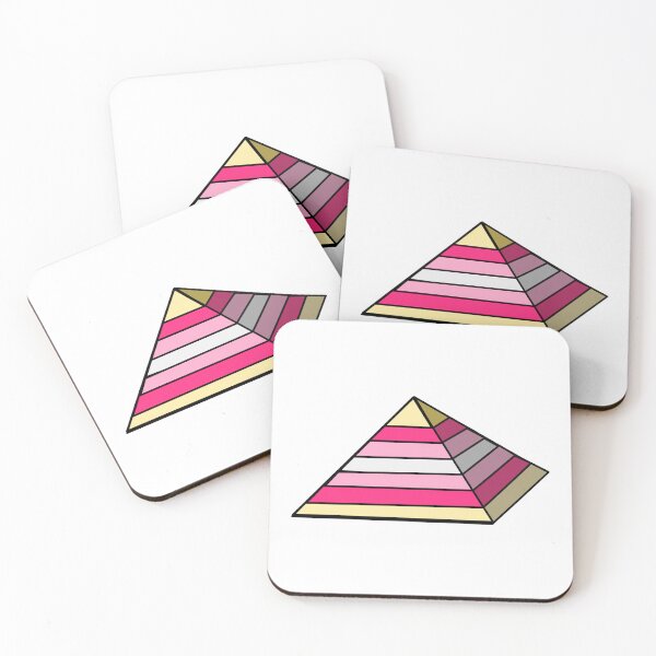 Item preview, Pyramid Pride Flag Pangender designed and sold by HarveyHandcraftsandDesigns.