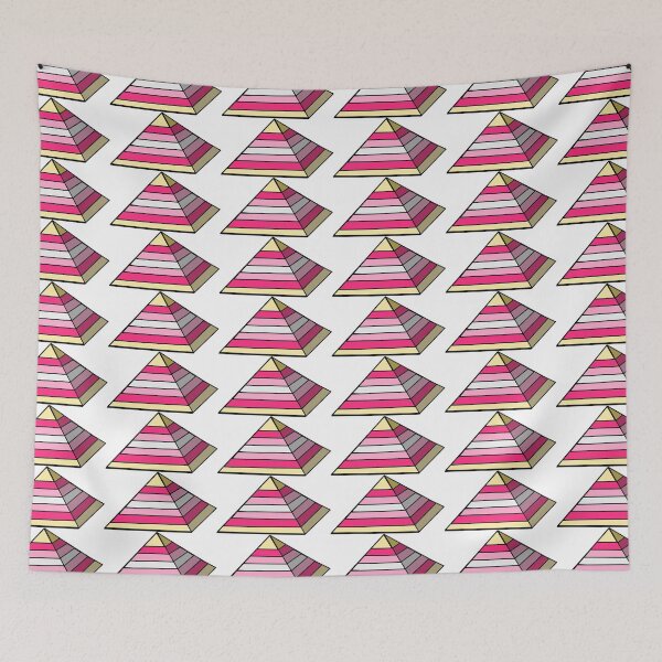 Item preview, Pyramid Pride Flag Pangender designed and sold by HarveyHandcraftsandDesigns.