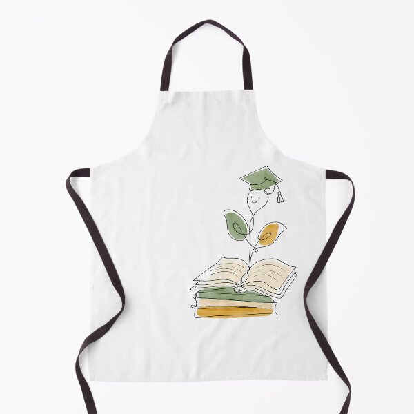 Item preview, Graduation Cap Book Sprout Minimalist Literary Growth designed and sold by chattsuede.
