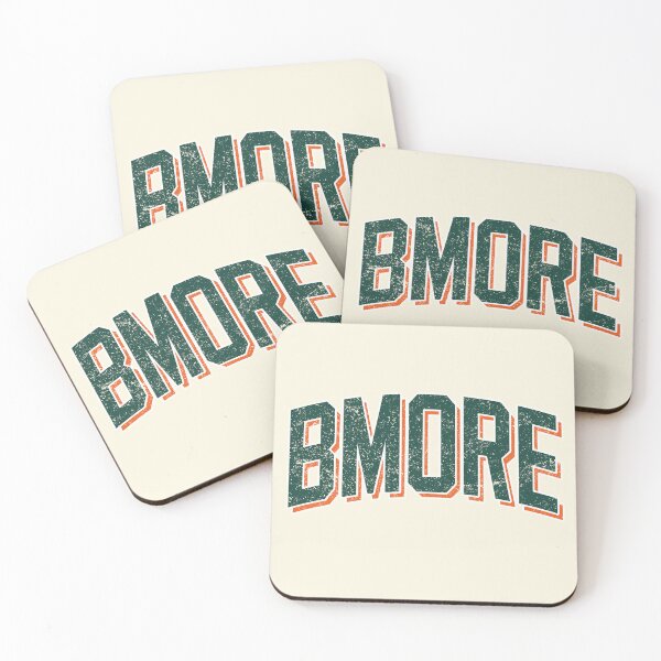 Item preview, Vintage BMORE Distressed Baltimore City Connect Jersey Sports Fan Team Pride designed and sold by RockTheFeal.
