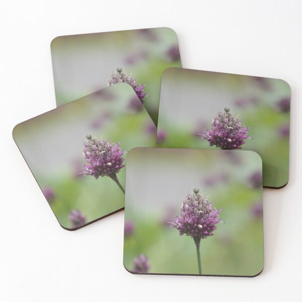 Item preview, Purple Allium Flower Bud in Soft Focus designed and sold by MiraNadaPrints.
