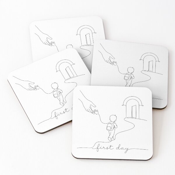 Item preview, First Day Of Kindergarten Minimalist One Line designed and sold by chattsuede.