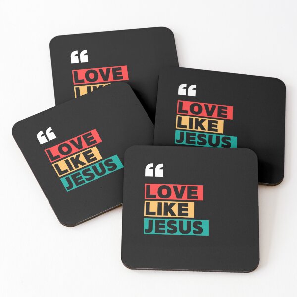 Item preview, Love Like Jesus | Christian Typography T-Shirt Design | Faith Inspired Quote | Minimal Christian Apparel designed and sold by ruthstudio.