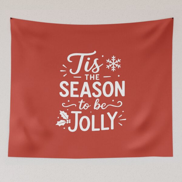 Item preview, Christmas Tis The Season To Be Jolly – Festive Holiday Art designed and sold by Tklezardesigns.