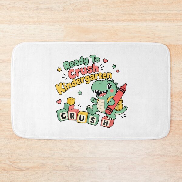 Item preview, Ready To Crush Kindergarten Dinosaur Back To School designed and sold by chattsuede.