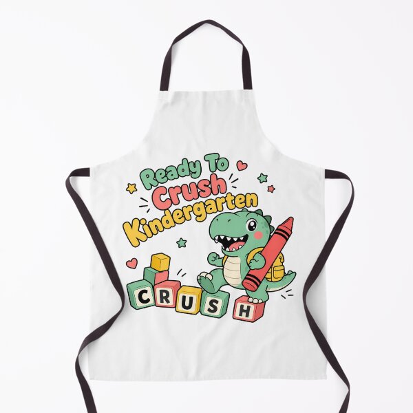 Item preview, Ready To Crush Kindergarten Dinosaur Back To School designed and sold by chattsuede.