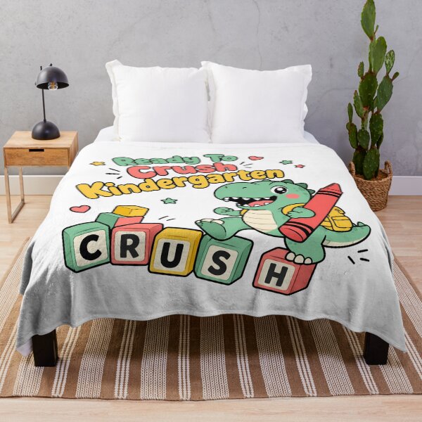 Item preview, Ready To Crush Kindergarten Dinosaur Back To School designed and sold by chattsuede.