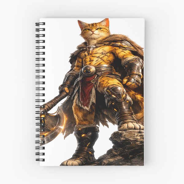 Item preview, ⚔️ Barbarian Cat designed and sold by jubileuuu.