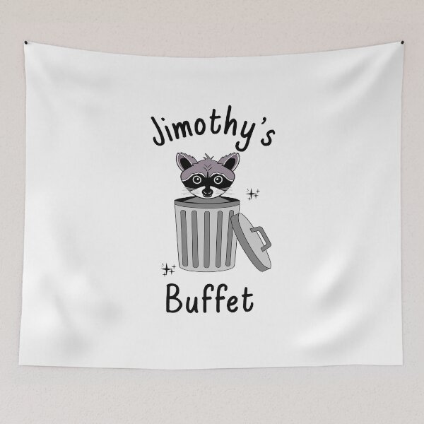 Item preview,  Jimothy The Raccoon Meme Buffet designed and sold by Sartoris Art.