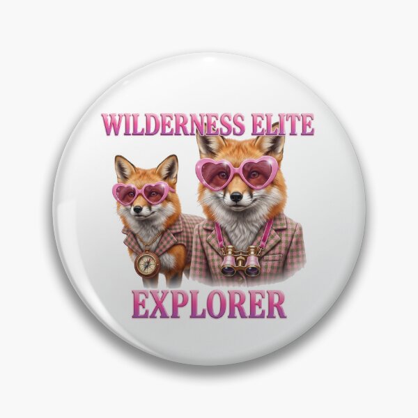 Item preview, Wilderness Elite Explorer Chic Foxes designed and sold by StoneByTheMoon.