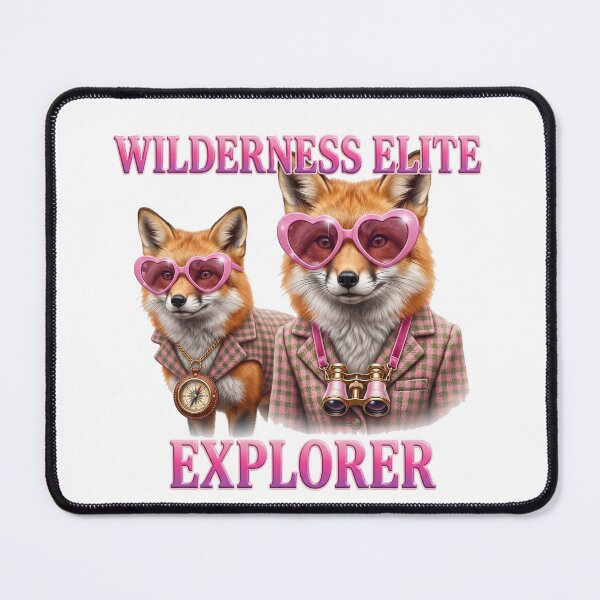Item preview, Wilderness Elite Explorer Chic Foxes designed and sold by StoneByTheMoon.