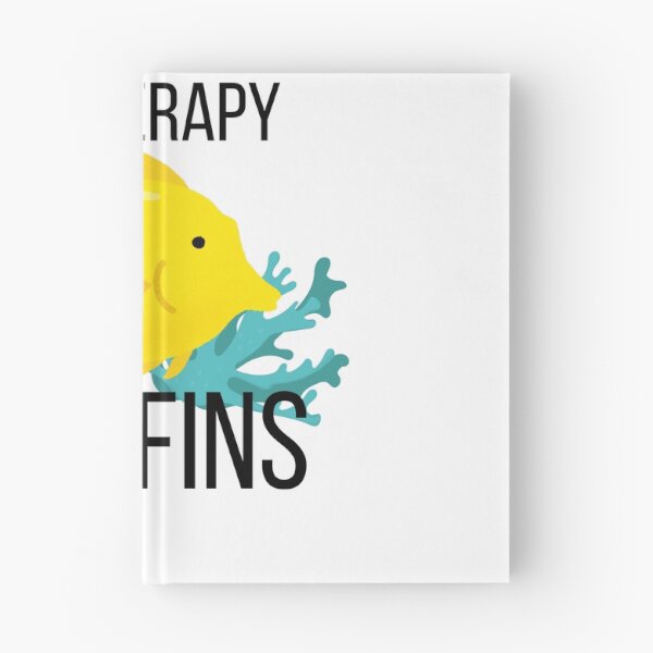 Item preview, My Therapy Has Fins Funny Fish Keeper Aquarium Gift" designed and sold by CrestlineDesign.