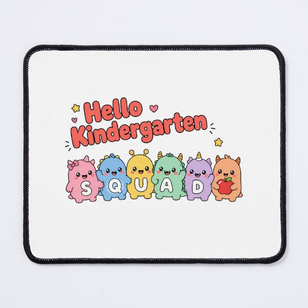 Item preview, Hello Kindergarten Monster Squad Cute Back To School designed and sold by chattsuede.