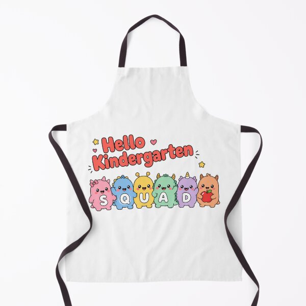 Item preview, Hello Kindergarten Monster Squad Cute Back To School designed and sold by chattsuede.